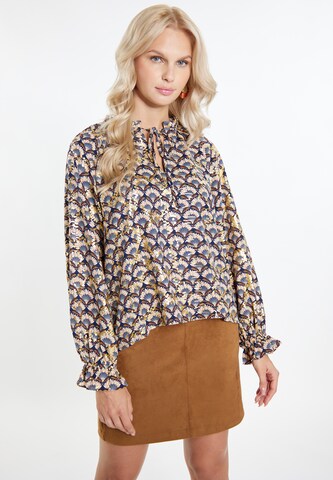 IZIA Blouse in Gemengde kleuren: voorkant