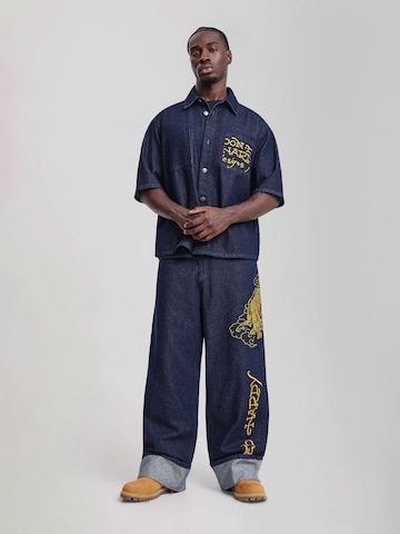 Ed Hardy Тениска в синьо