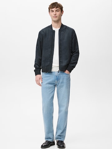 MANGO MAN Kurtka przejściowa 'BERO' w kolorze niebieski