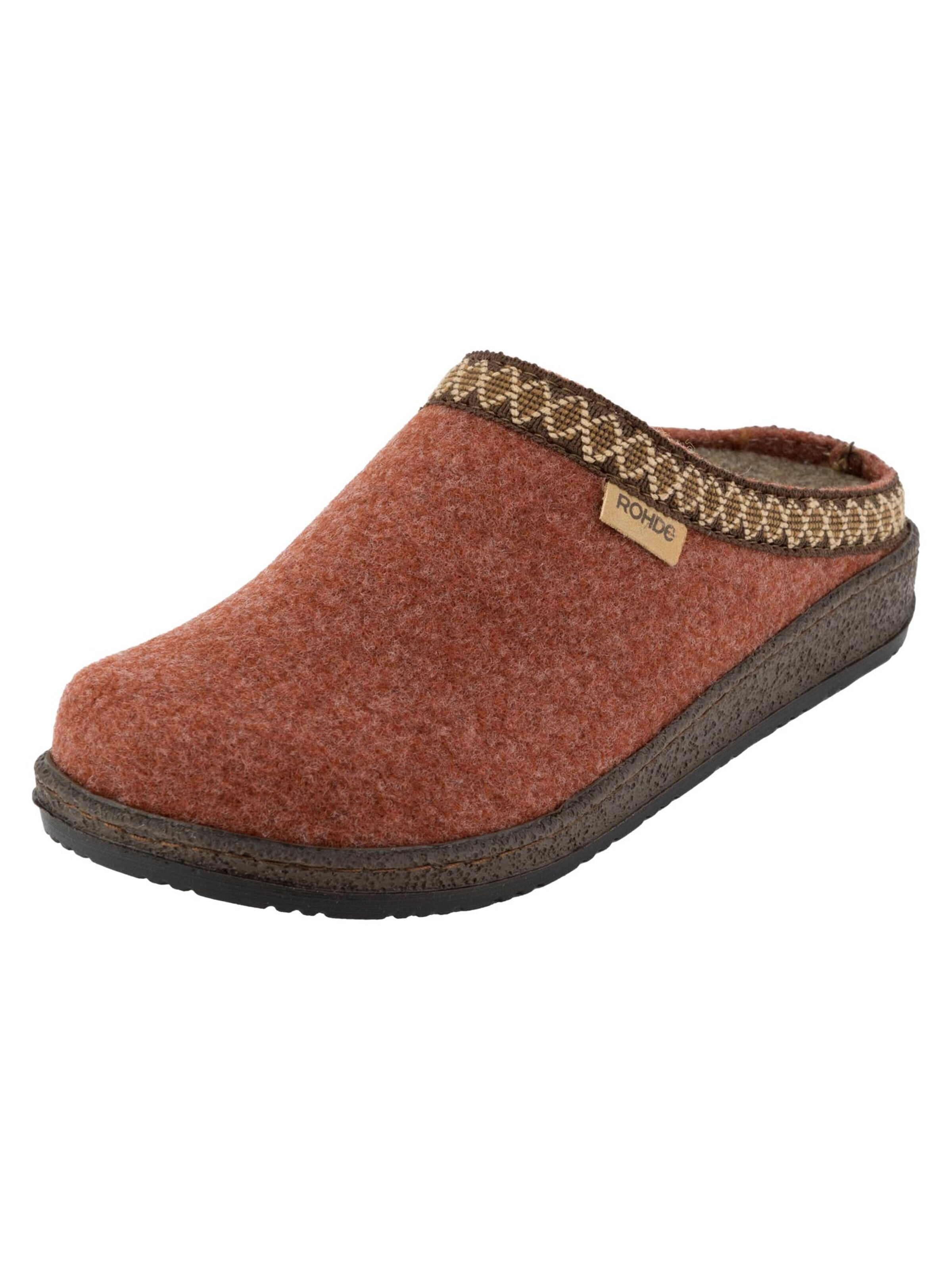 ROHDE Clogs 'Novara-D' in Red