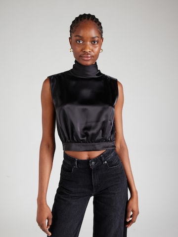 Camicia da donna 'Canile-1' di HUGO in nero: frontale