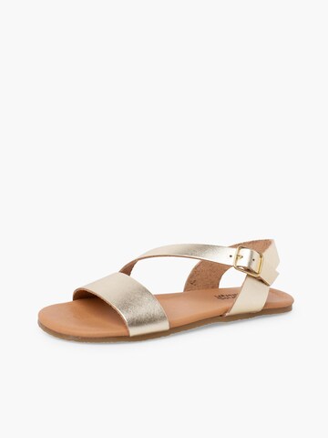 Sandales Pisamonas en beige