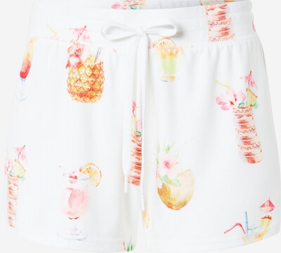 PJ Salvage Pidžama hlače 'Tropical' u miks boja / prljavo bijela, Pregled proizvoda