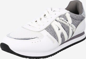 ARMANI EXCHANGE Sneakers in White: front