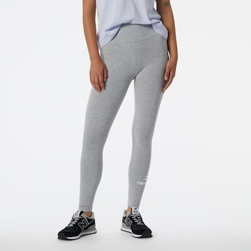 Skinny Leggings di new balance in grigio: frontale