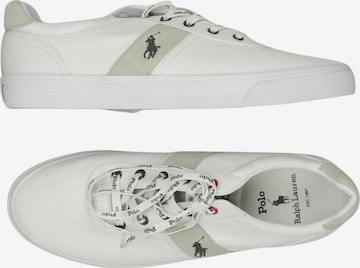 Polo Ralph Lauren Sneaker 44 in Weiß: Vorderseite