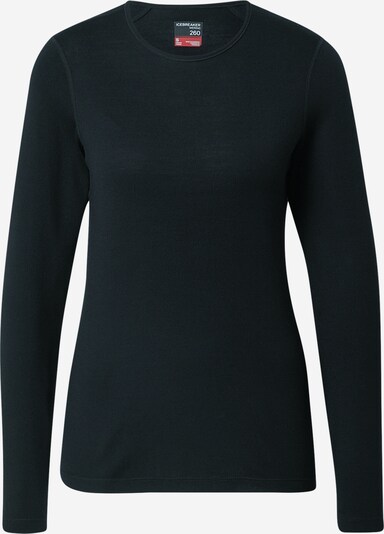 ICEBREAKER Base Layer en noir, Vue avec produit