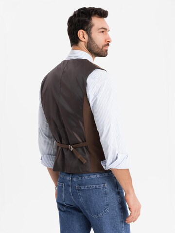 Ombre Vest 'OM-BLZV-0142' in Brown