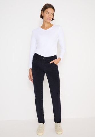 CECIL Slimfit Hose in Blau