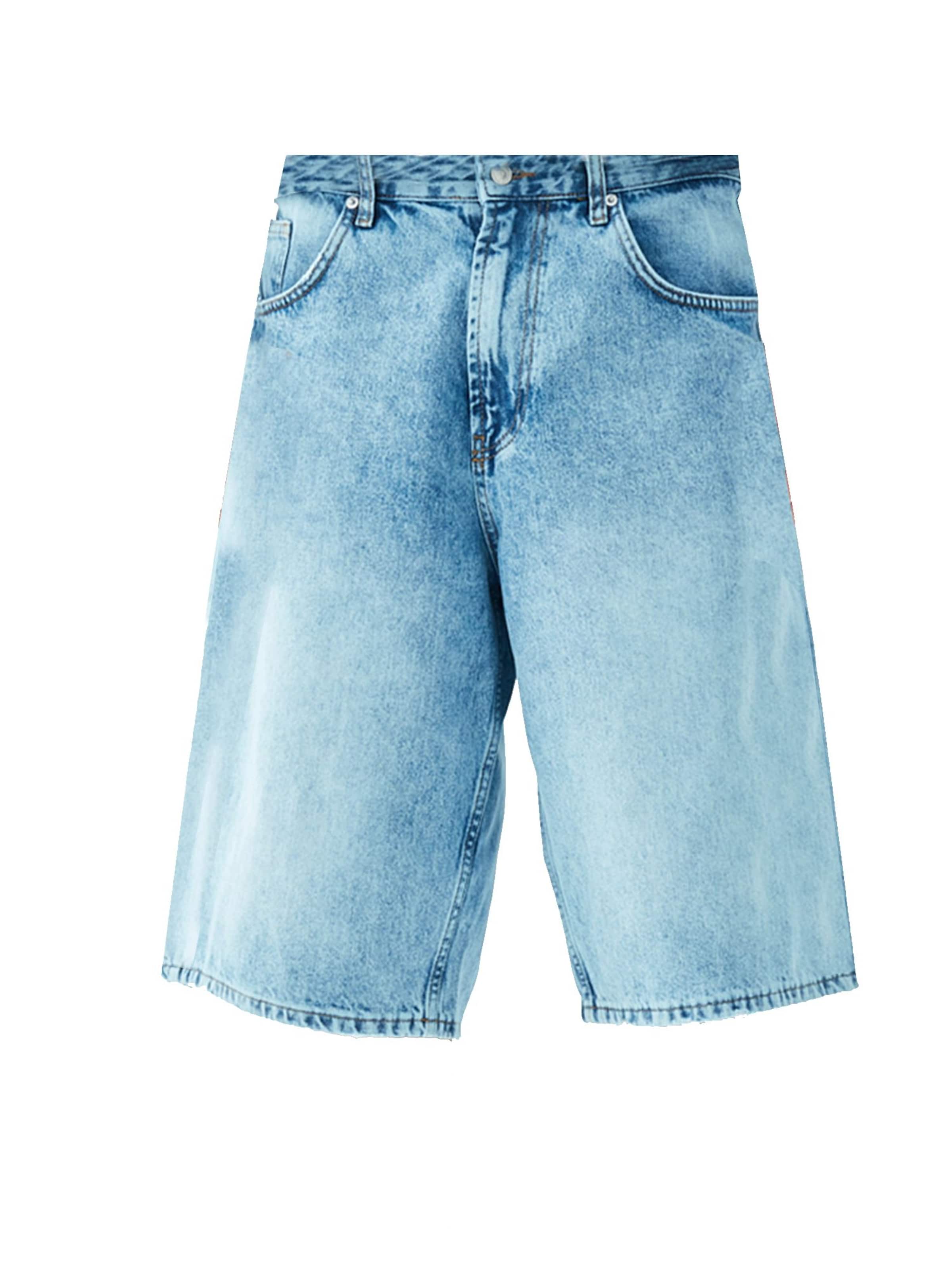 VAMOS CLO Loosefit Farmer 'Sunflower' - kék: elől