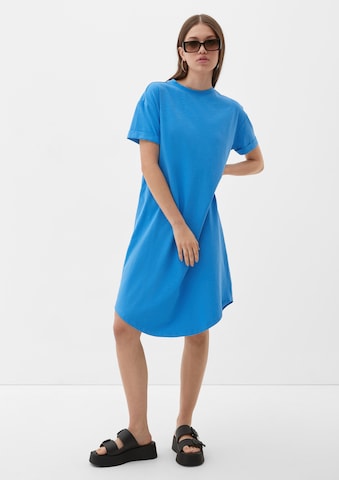 QS Oversized jurk in Blauw