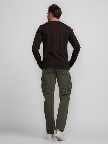 Petrol Industries Shirt 'Anderson' in Braun