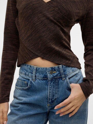 VERO MODA Blouse 'VMHela' in Bruin