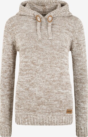 Oxmo Strickpullover 'Philia' in Beige: predná strana