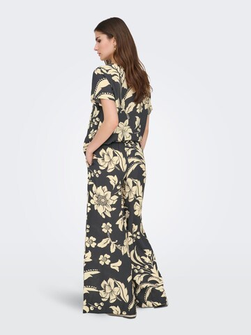 JDY Wide Leg Hose 'JDYTroya' in Grau