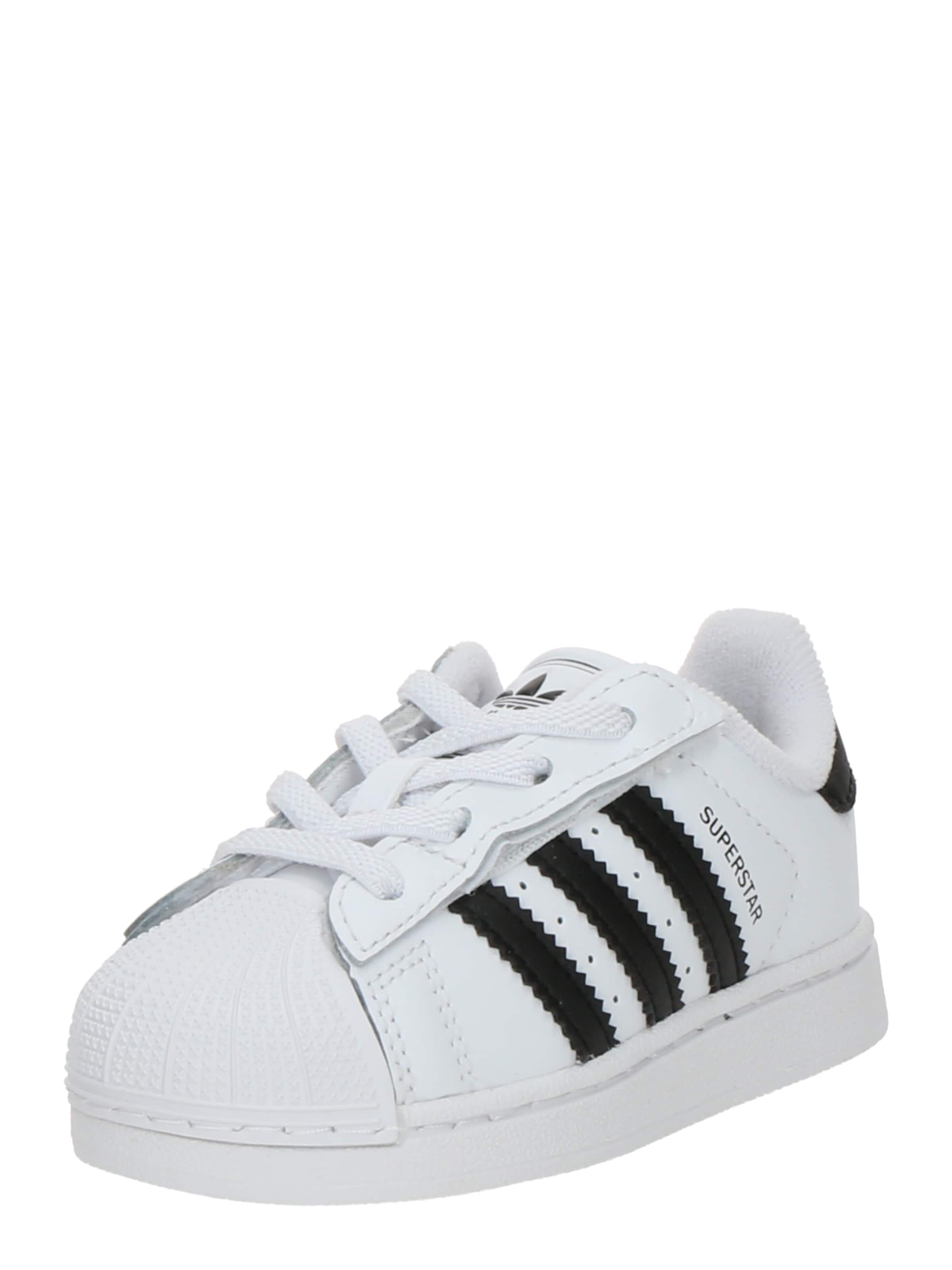 Baskets 'SUPERSTAR II EL I' ADIDAS ORIGINALS en blanc : devant