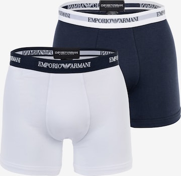 Boxer di Emporio Armani in blu: frontale