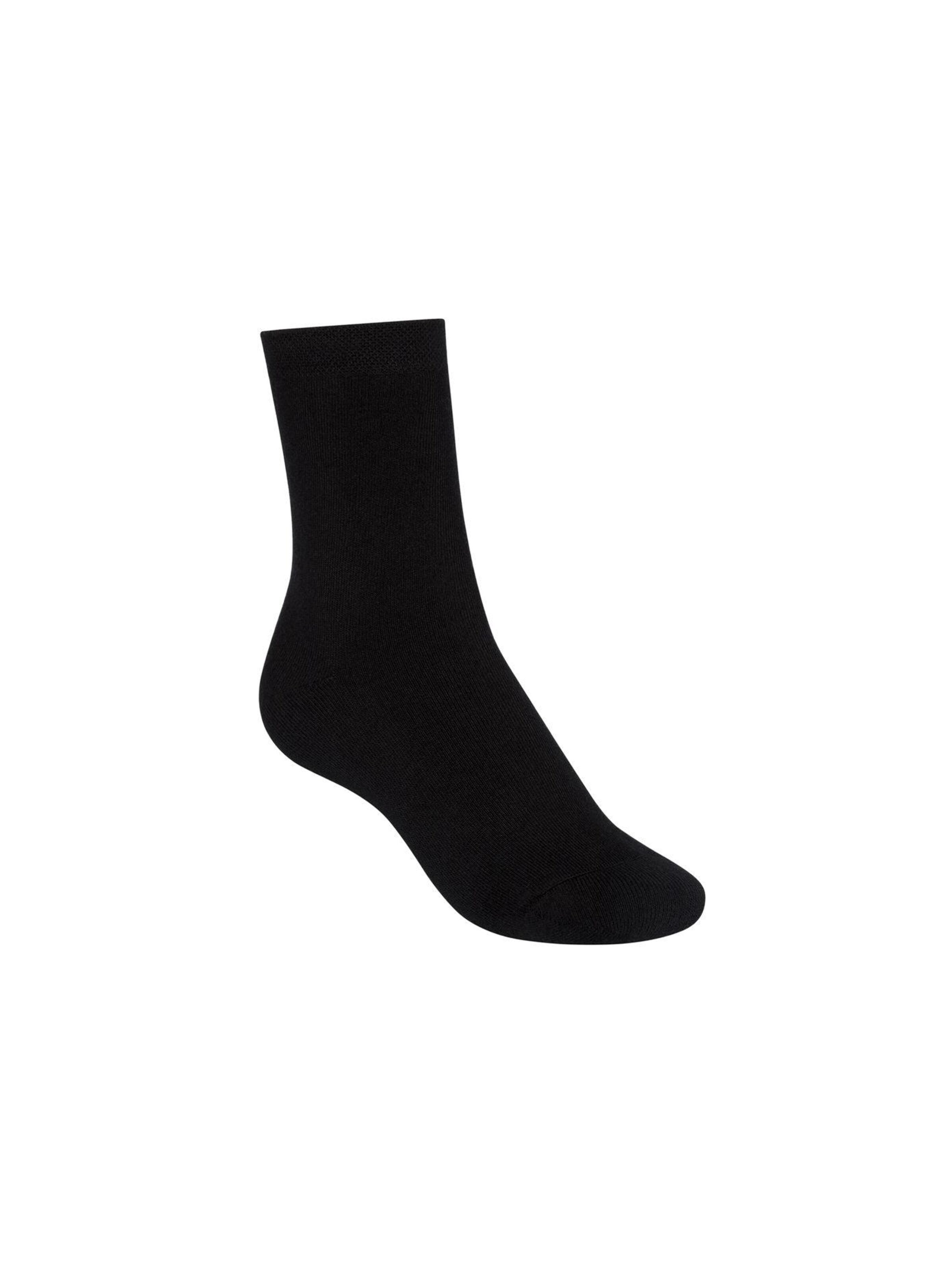 ThokkThokk Socks in Black: front