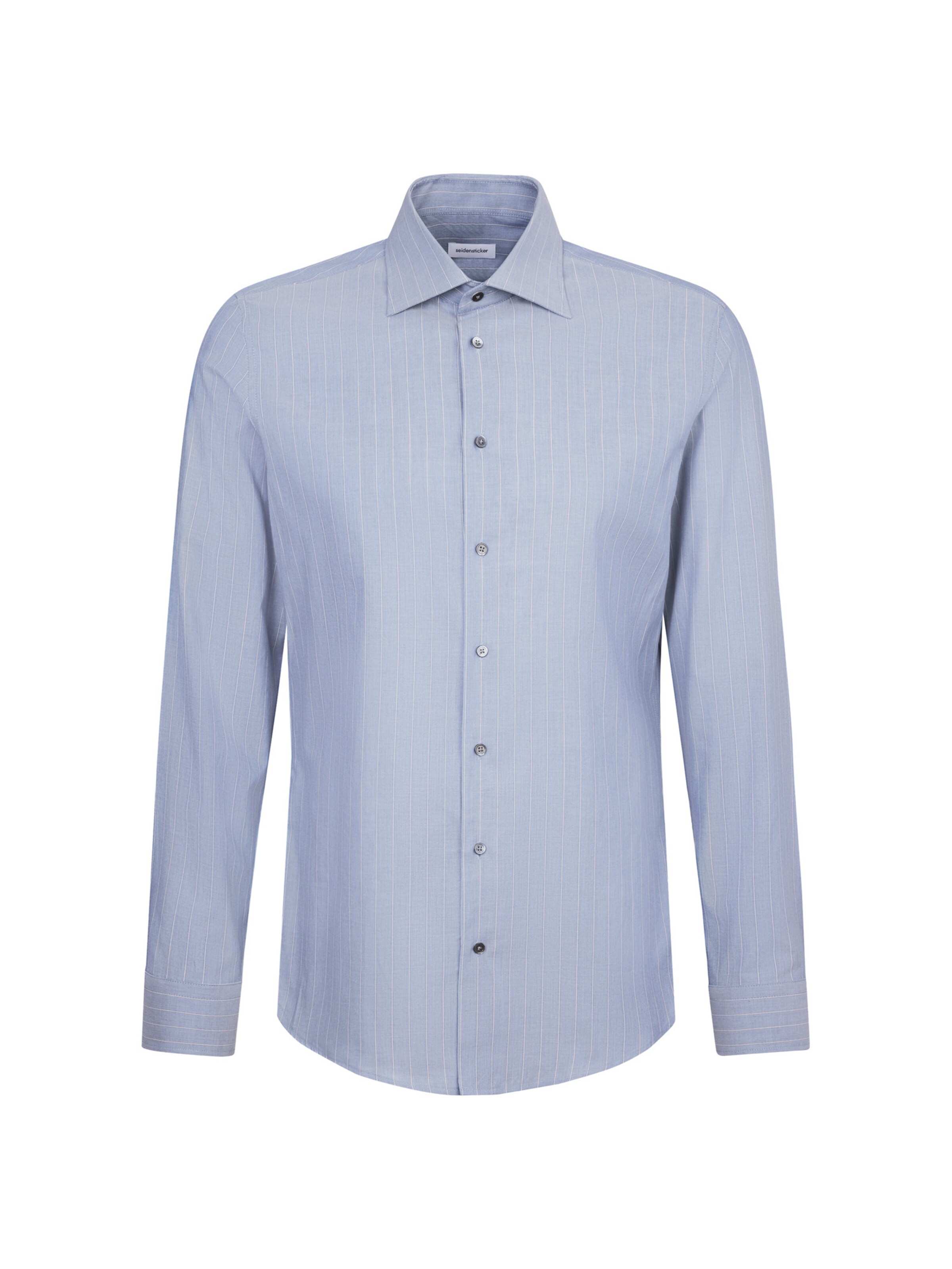 SEIDENSTICKER Slim fit Overhemd in Blauw: voorkant