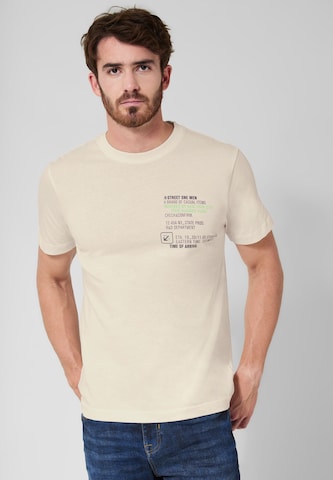 Street One MEN Shirt in White: front