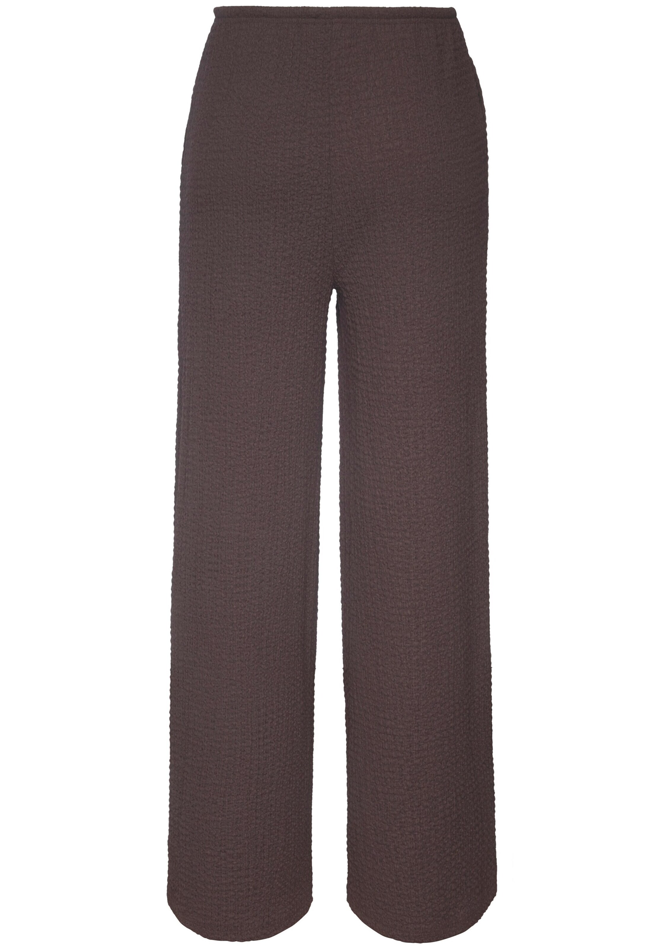 LASCANA Wide Leg Hose in Braun