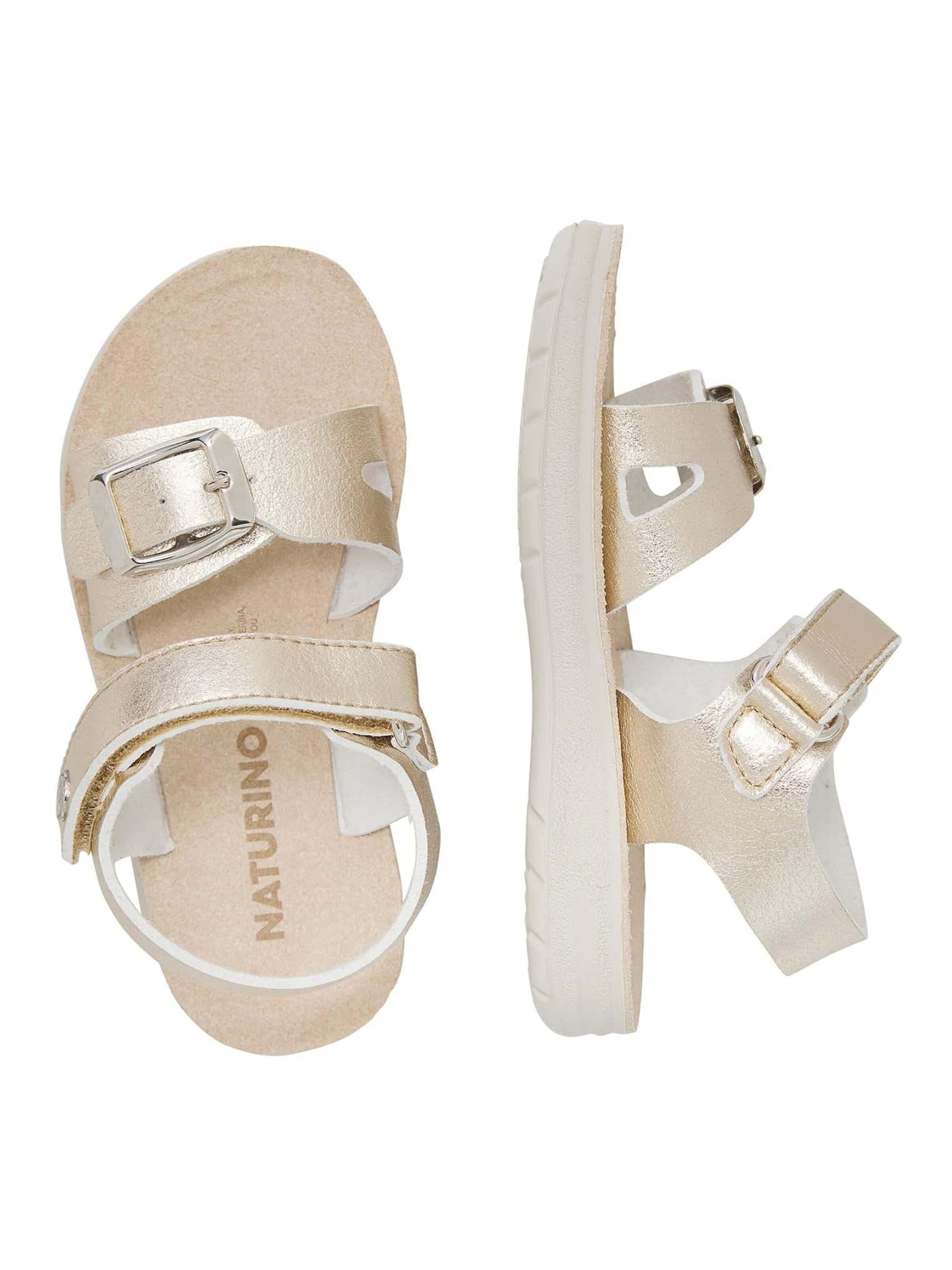 NATURINO Sandale 'KIMAMA'‌‌‌‌‌ in Gold