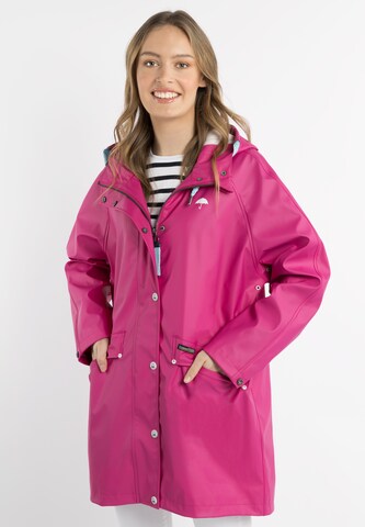 Veste fonctionnelle Schmuddelwedda en rose : devant