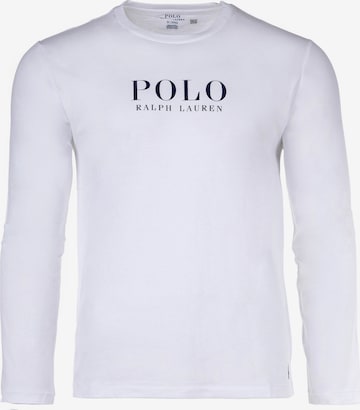 Polo Ralph Lauren Pitkä pyjama värissä valkoinen: etupuoli