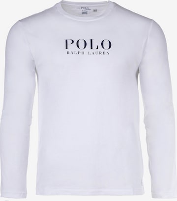 Pyjama long Polo Ralph Lauren en blanc : devant