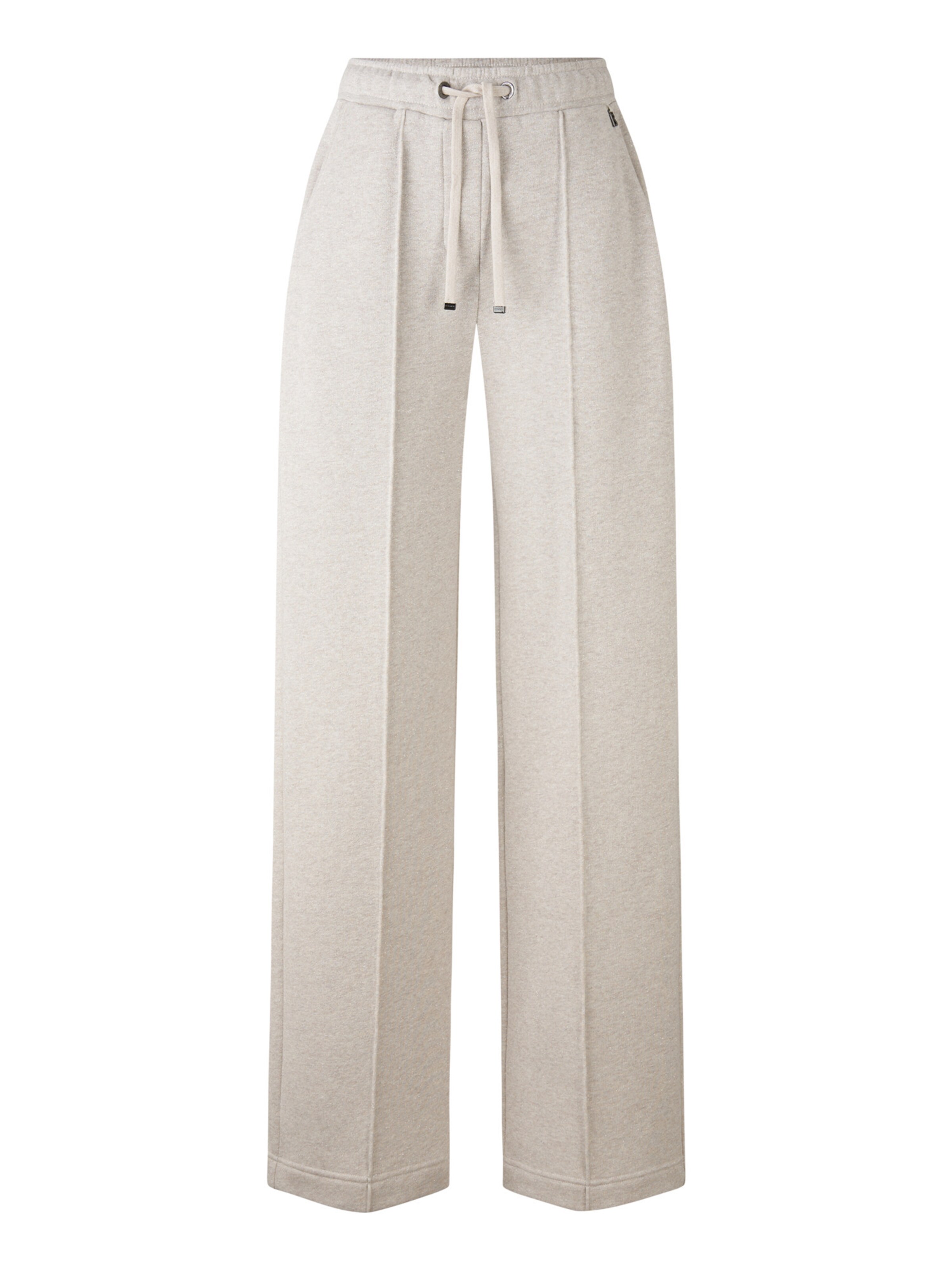 BOGNER Wide Leg Hose 'Toto' in Beige: Vorderseite