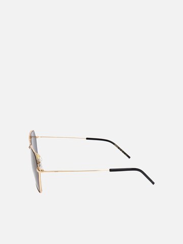 HUGO BOSS Zonnebril in Goud