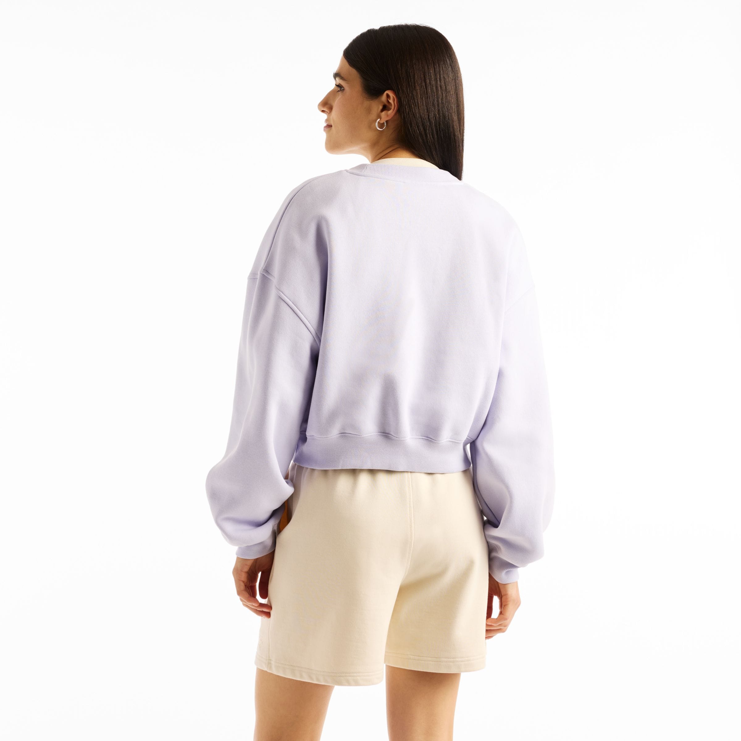 Felpa 'Trackside Fleece' di new balance in lilla