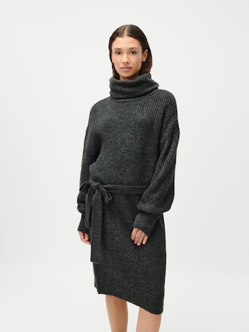 LeGer by Lena Gercke Трикотажное платье 'Colleen' в Серый: спереди