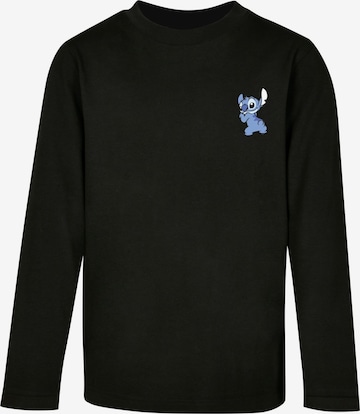 ABSOLUTE CULT Shirt 'Lilo And Stitch - Stitch' in Black: front