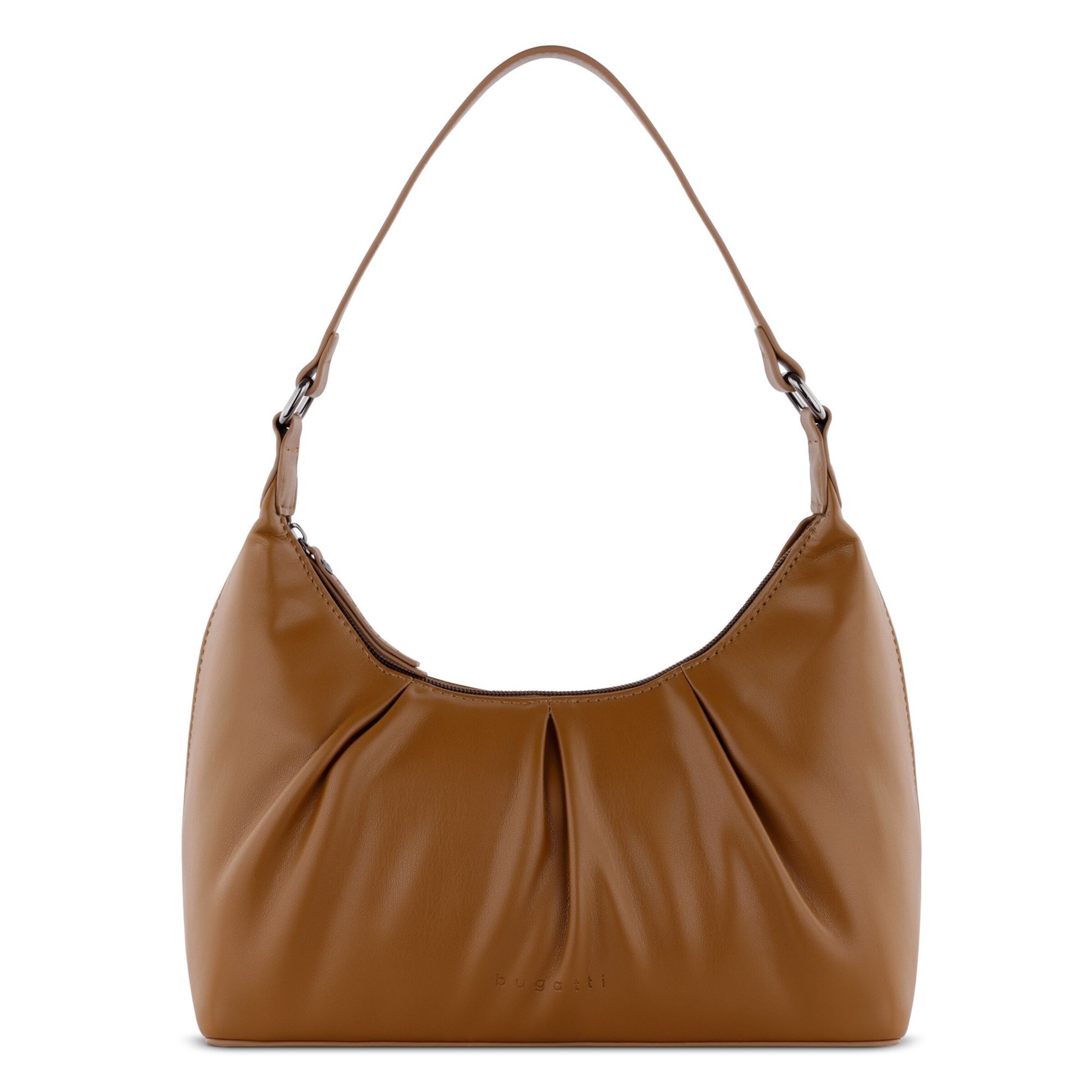 bugatti Schultertasche 'Mila' in Braun: Vorderseite