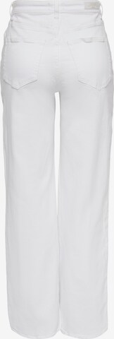 Wide Leg Jean 'Juicy' ONLY en blanc