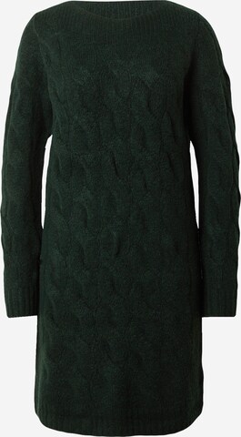 JDY Úpletové šaty 'SKITTY' – zelená: přední strana