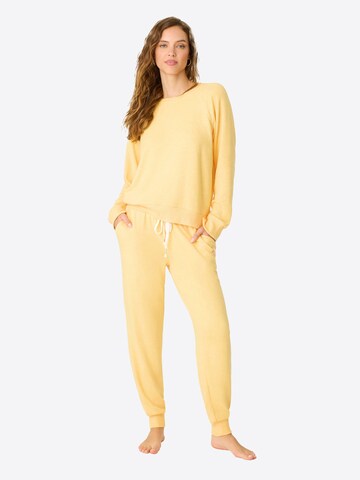 Pantalon de pyjama 'Sunshine On My Mind' PJ Salvage en jaune