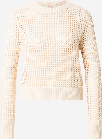 LEVI'S ®Pulover 'Superbloom' - bež boja: prednji dio