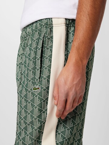 LACOSTE Normální Kalhoty – zelená