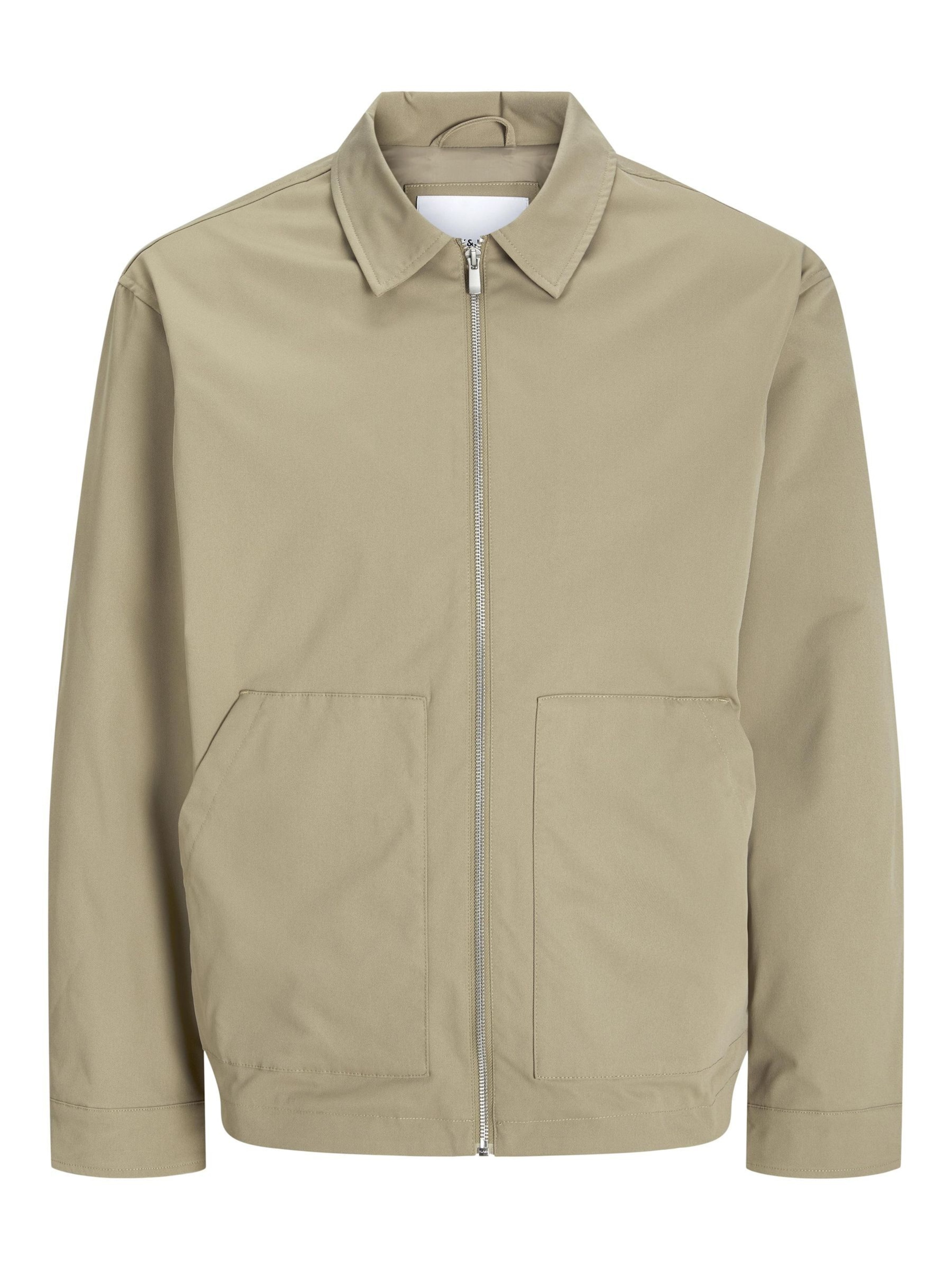 JACK & JONES Tussenjas in Groen: voorkant