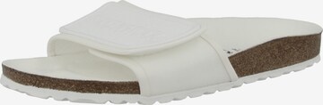 BIRKENSTOCK Mules 'Tema' in White: front