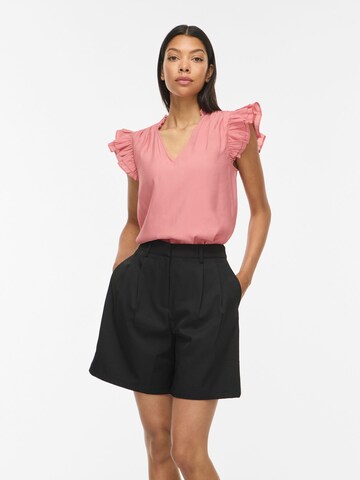 Chemisier 'VIAnu' VILA en rose : devant