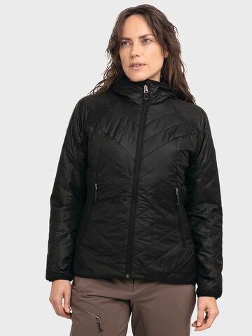 Veste outdoor Schöffel en noir : devant