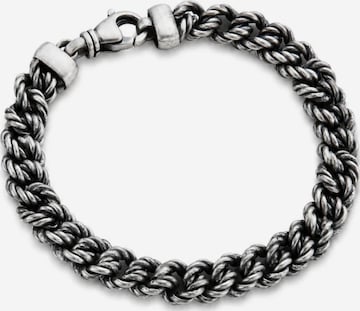 REYTEL Bracelet 'DAPPER' in Silver: front