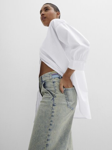 bonprix Loosefit Jeans in Blau