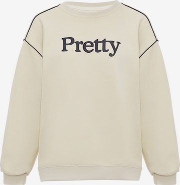 HOMEBASE Sweatshirt in Beige: front