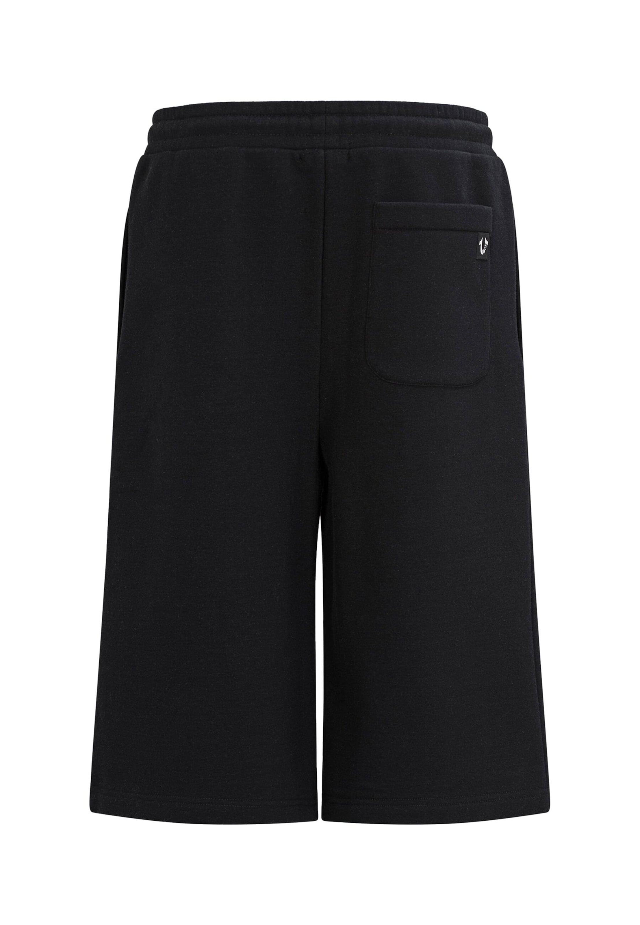 True Religion Regular Trousers in Black