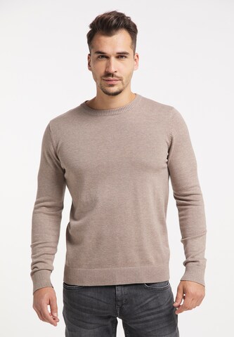 RAIDO Sweater in Brown: front