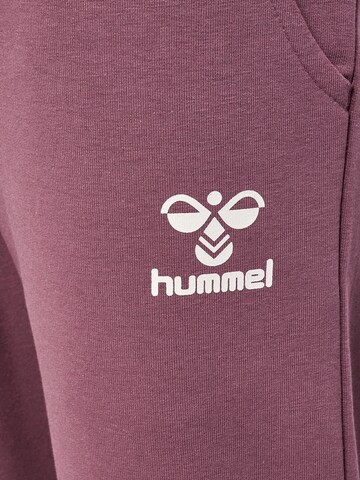 Effilé Pantalon 'NUTTIE' Hummel en rose